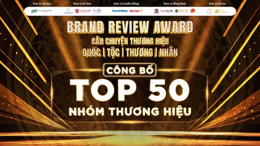 Công bố danh sách Top 50 bài thi vào chung kết Brand Review Award 2023 - 2024 - Nhóm Thương hiệu