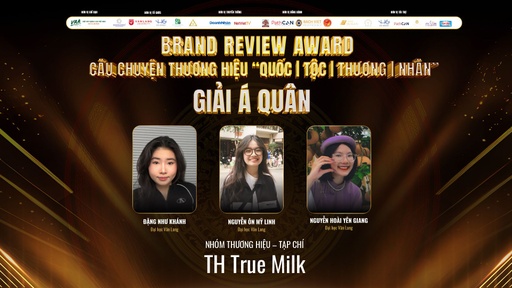 Á quân Brand Review Award 2024  - Sách tranh Review Thương hiệu TH True Milk